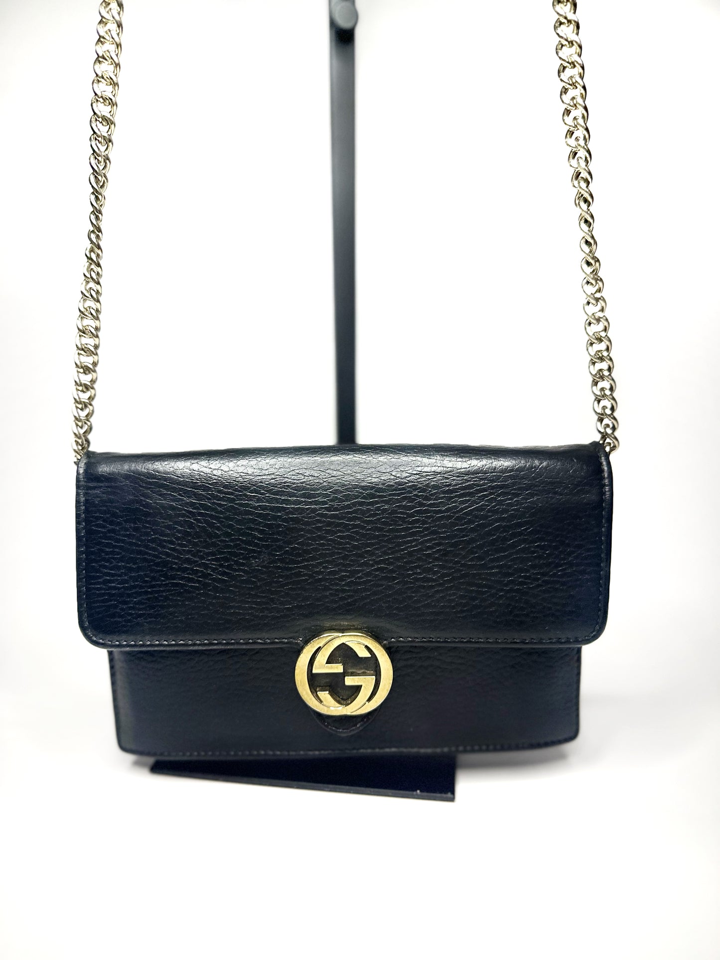 Gucci Interlocking G Small Chain Shoulder Bag