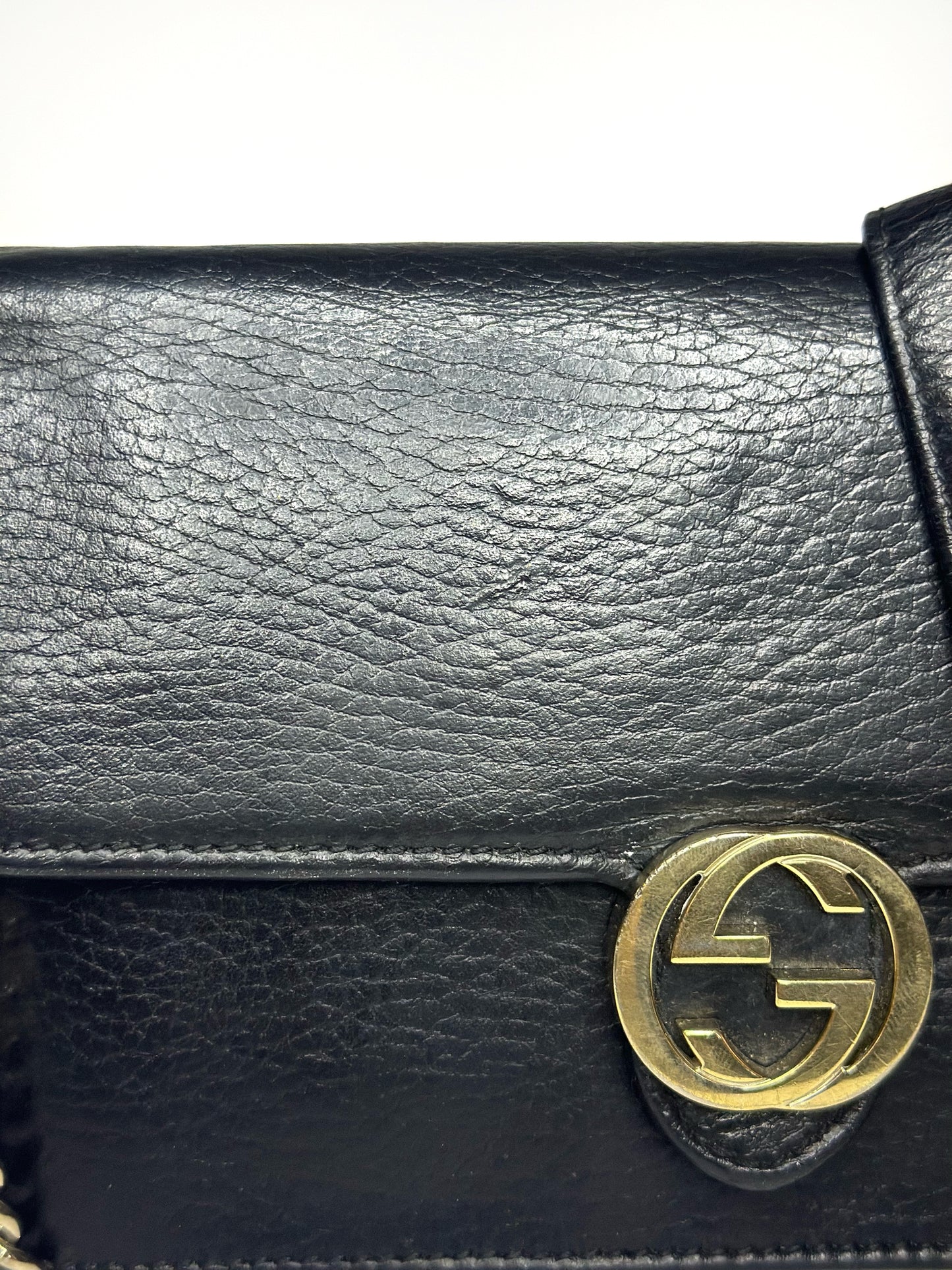 Gucci Interlocking G Small Chain Shoulder Bag