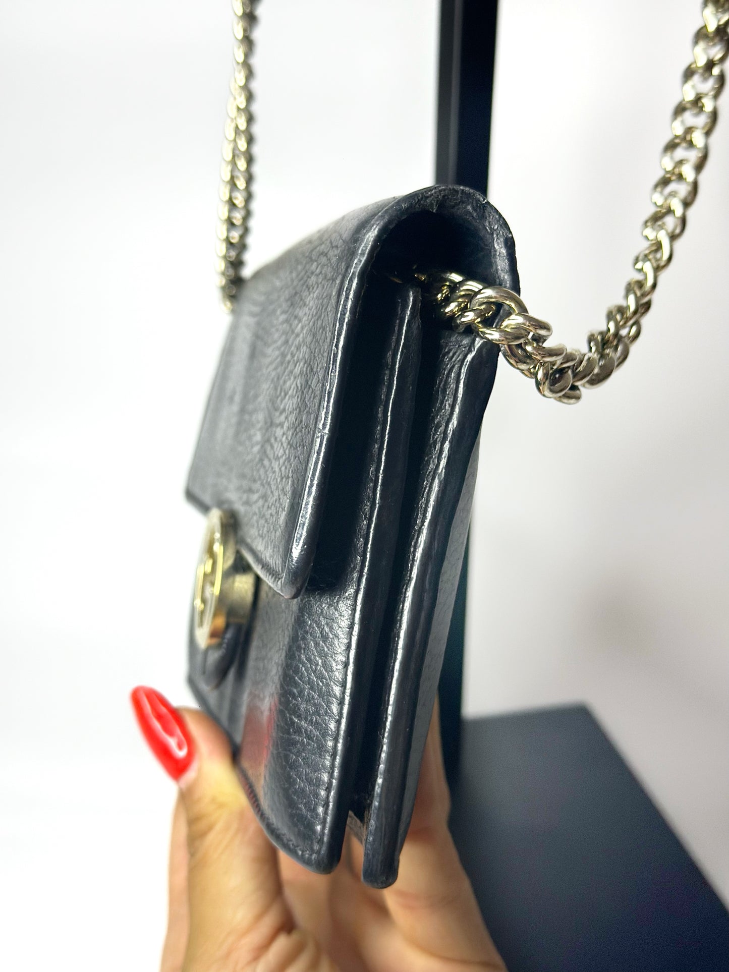 Gucci Interlocking G Small Chain Shoulder Bag