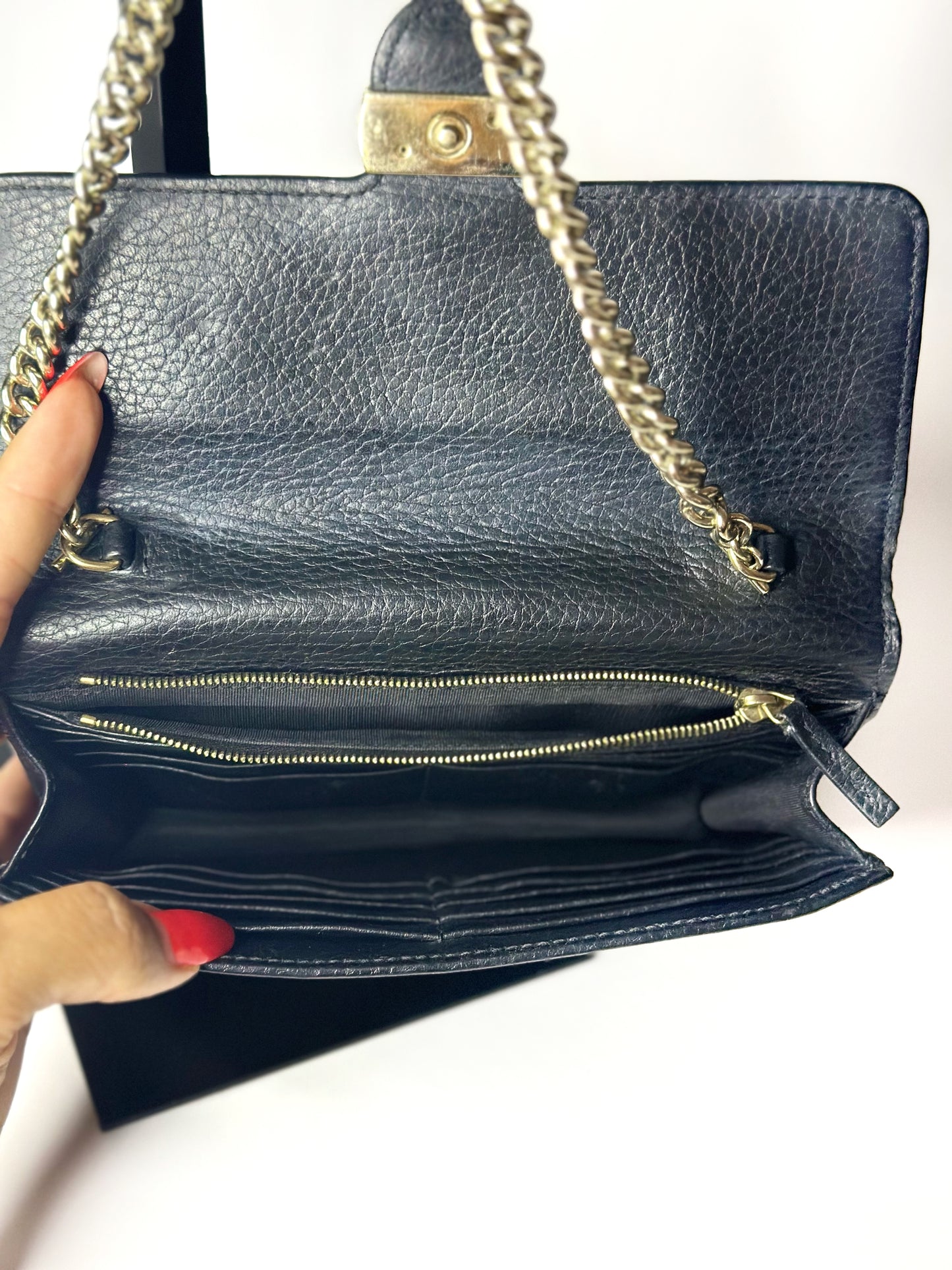 Gucci Interlocking G Small Chain Shoulder Bag