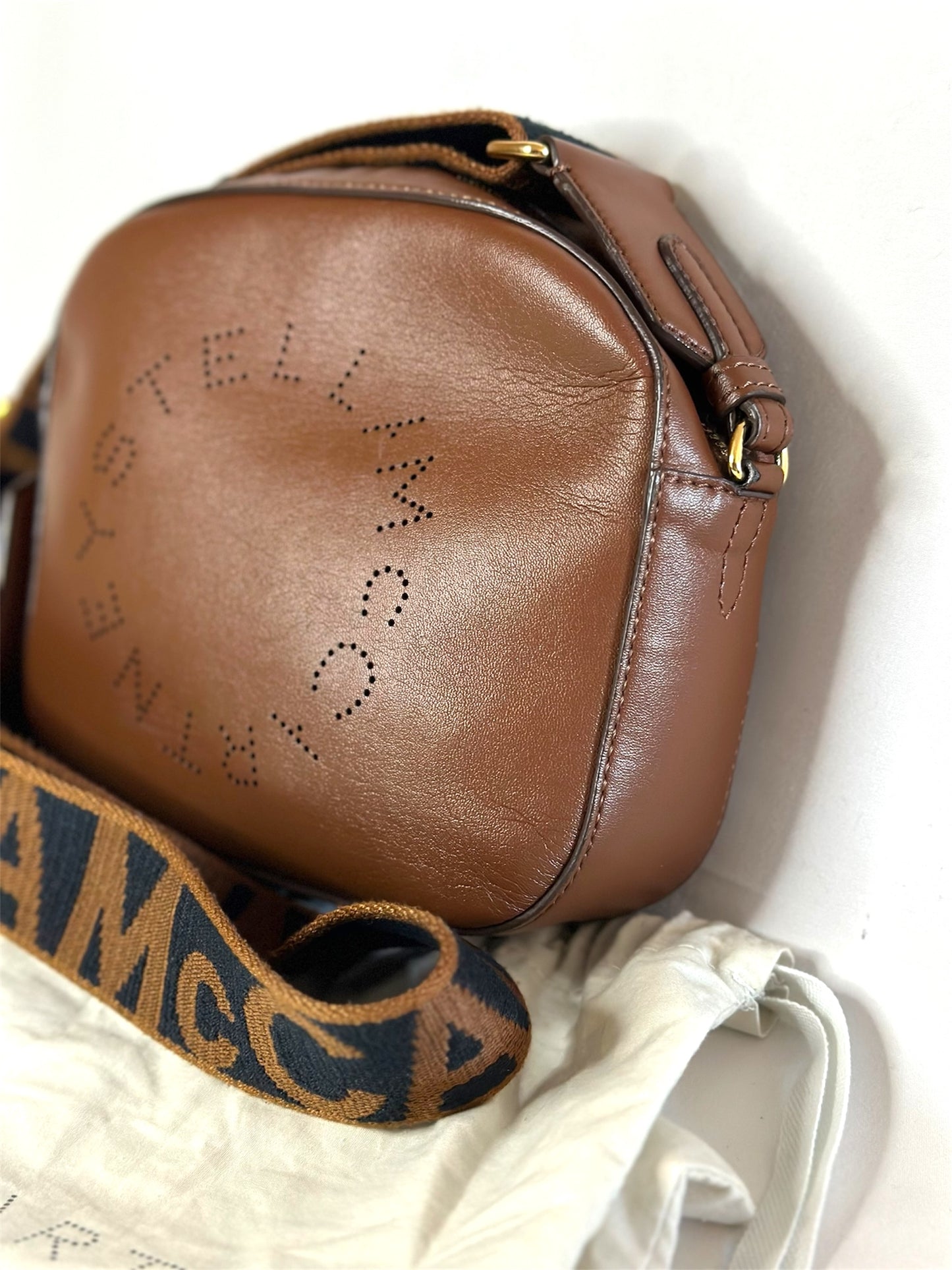 Stella McCartney Logo Crossbody Camera Bag