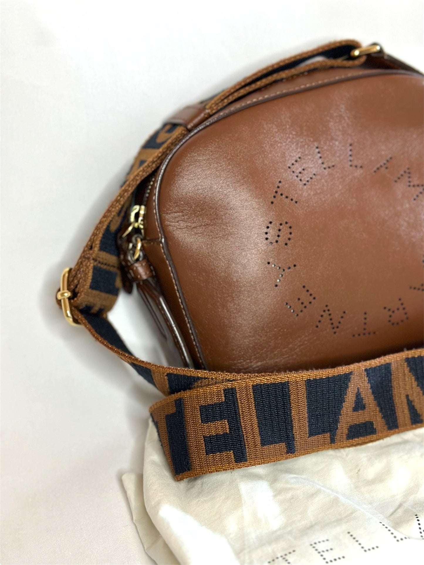 Stella McCartney Logo Crossbody Camera Bag