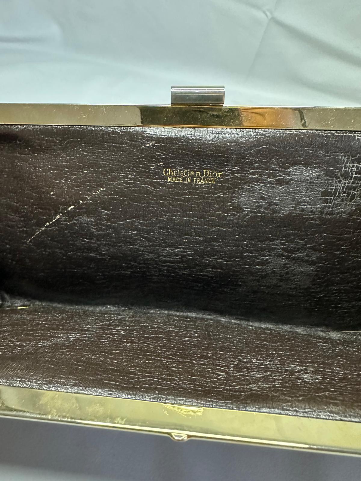Dior Kisslock Clutch